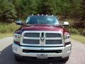 Delmonico Red Pearl - 3500 Laramie Longhorn Crew Cab 4x4 Dual Rear Wheel Photo No. 3