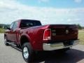 2017 Delmonico Red Pearl Ram 3500 Laramie Longhorn Crew Cab 4x4 Dual Rear Wheel  photo #8