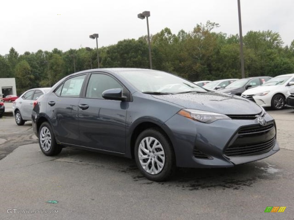 2017 Corolla LE - Slate Metallic / Steel Gray photo #1