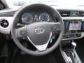 2017 Toyota Corolla Steel Gray Interior Steering Wheel Photo