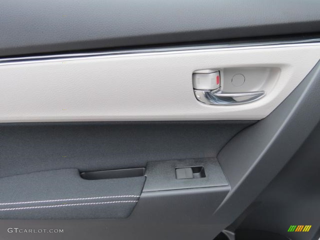 2017 Corolla LE - Slate Metallic / Steel Gray photo #7