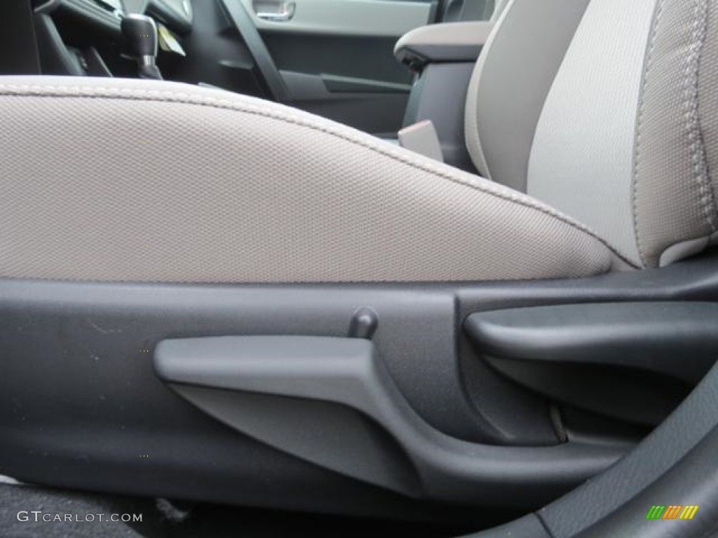2017 Corolla LE - Slate Metallic / Steel Gray photo #10