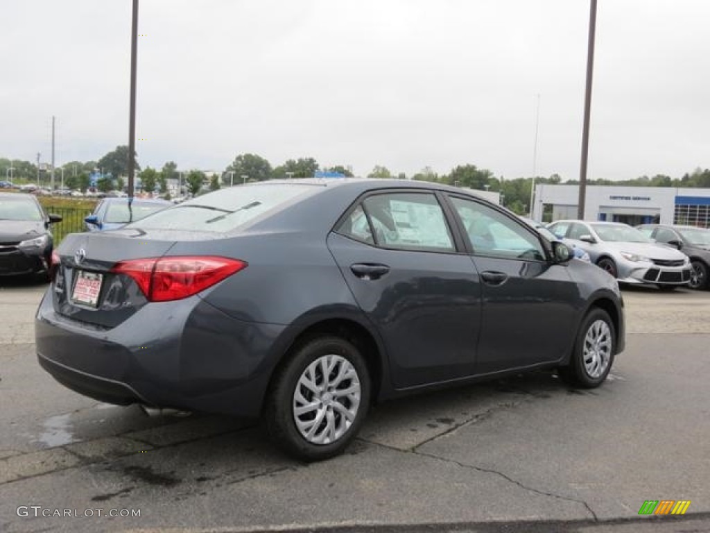 2017 Corolla LE - Slate Metallic / Steel Gray photo #21