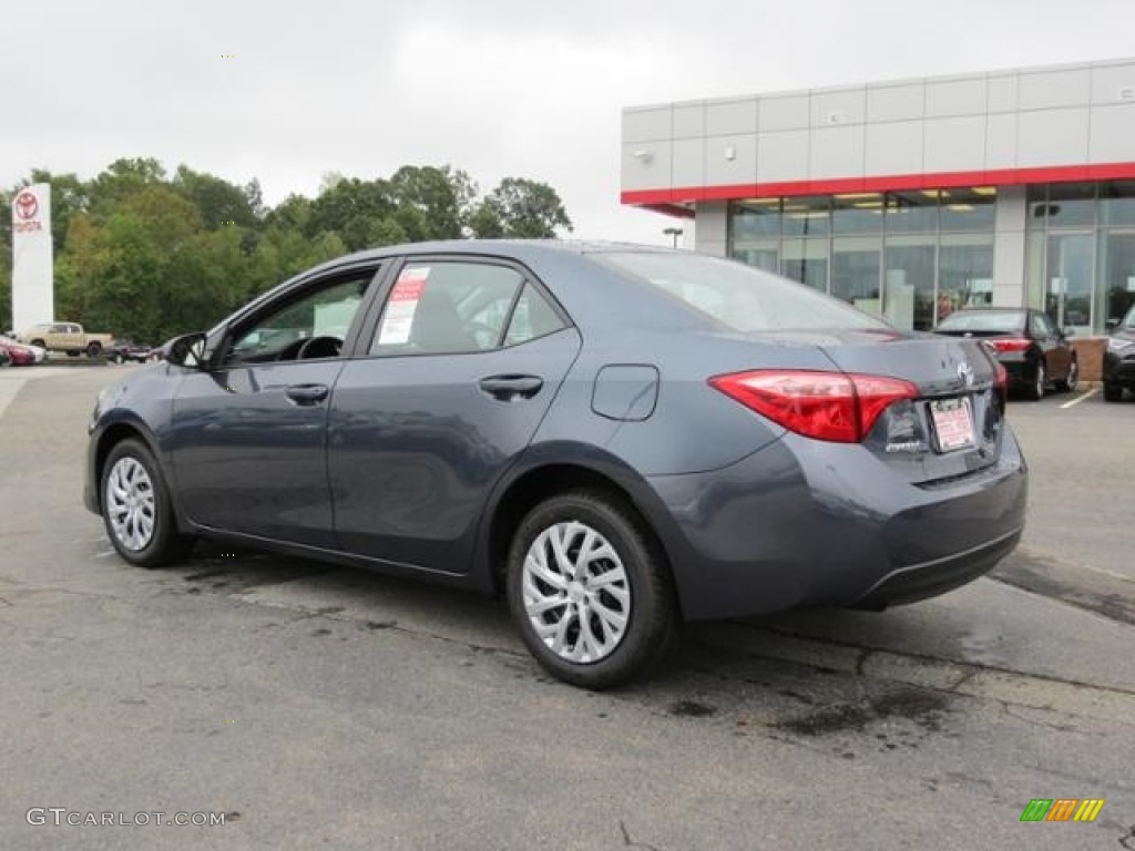 2017 Corolla LE - Slate Metallic / Steel Gray photo #23