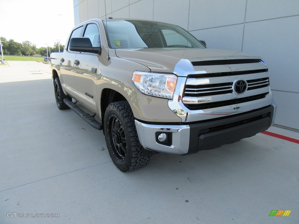 2017 Tundra SR5 TSS Off-Road CrewMax 4x4 - Quicksand / Black photo #2