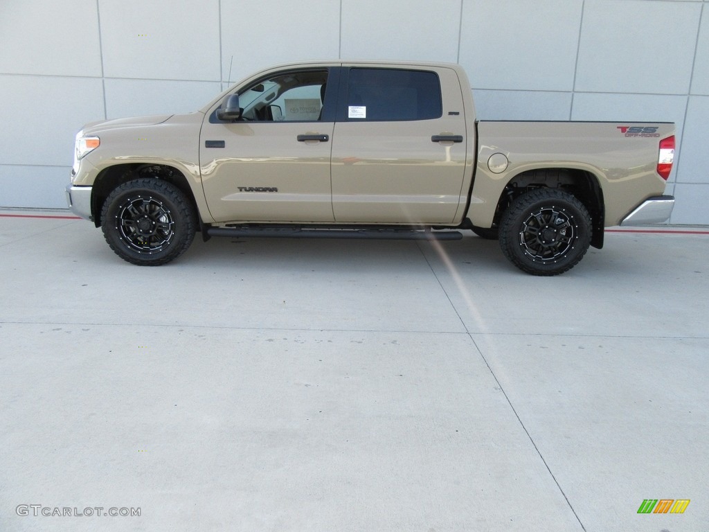 2017 Tundra SR5 TSS Off-Road CrewMax 4x4 - Quicksand / Black photo #5