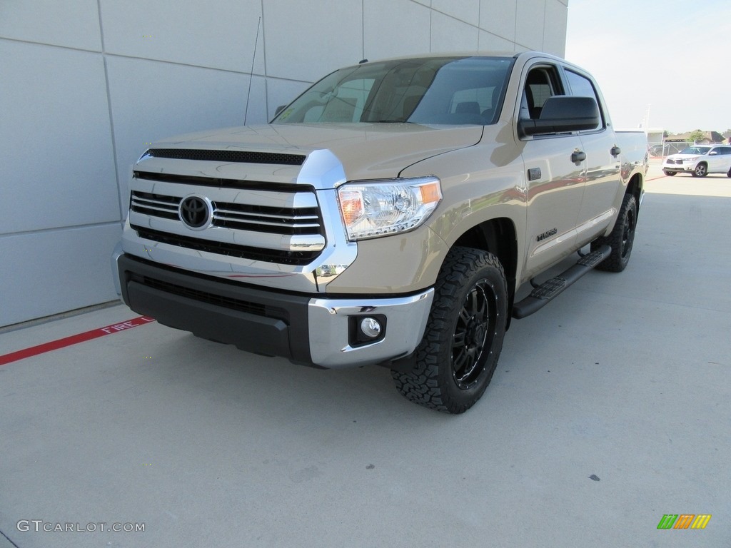 2017 Tundra SR5 TSS Off-Road CrewMax 4x4 - Quicksand / Black photo #6