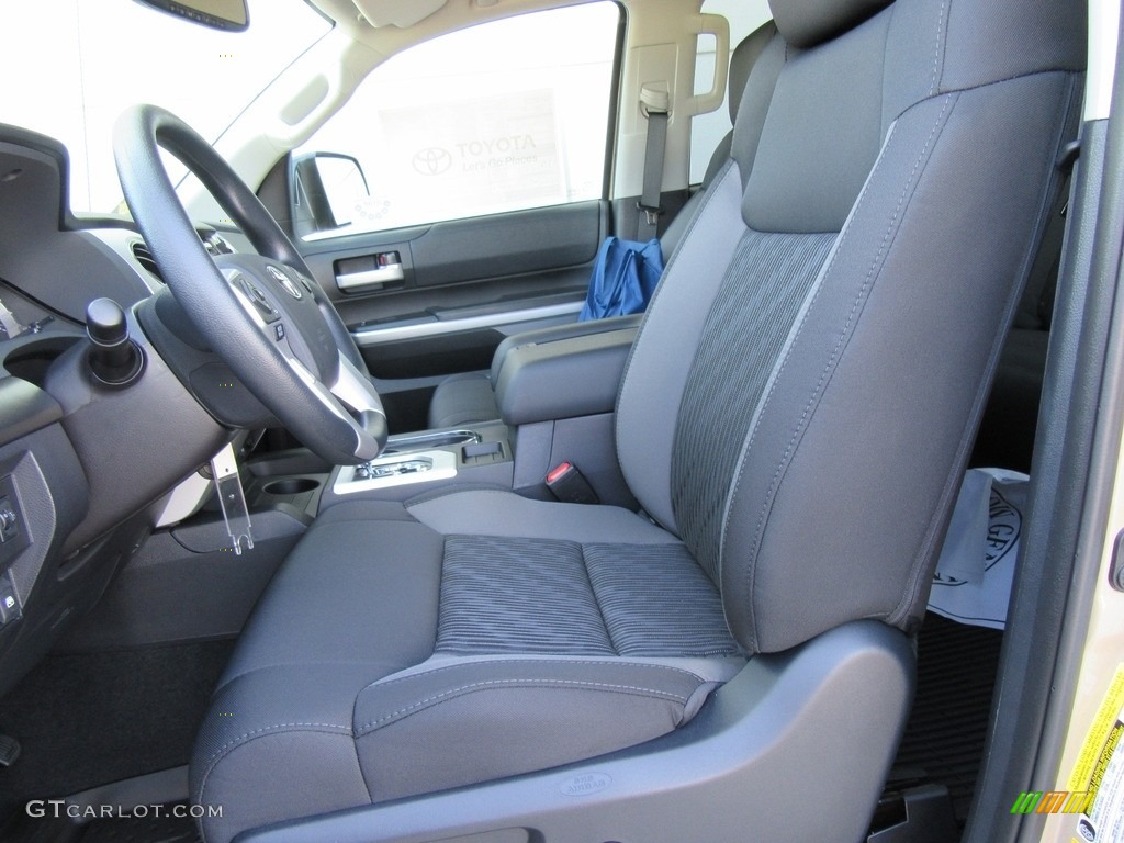 Black Interior 2017 Toyota Tundra SR5 TSS Off-Road CrewMax 4x4 Photo #116008257
