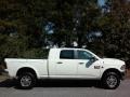 Pearl White 2017 Ram 3500 Laramie Mega Cab 4x4 Exterior