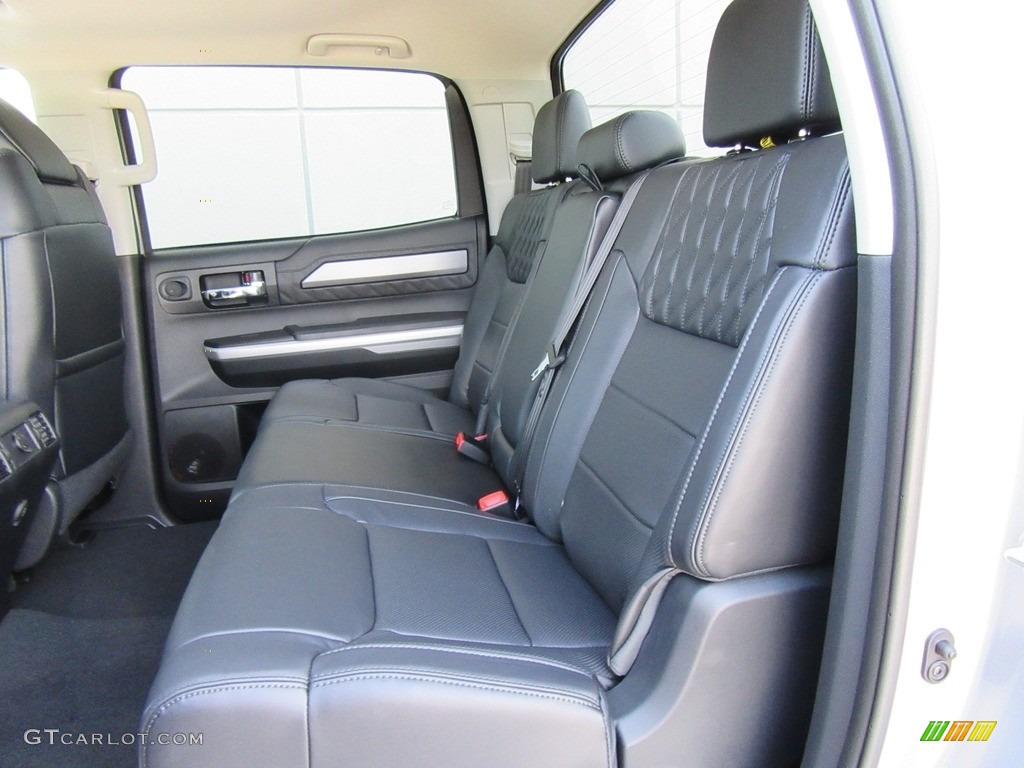 Black Interior 2017 Toyota Tundra Platinum CrewMax Photo #116008917
