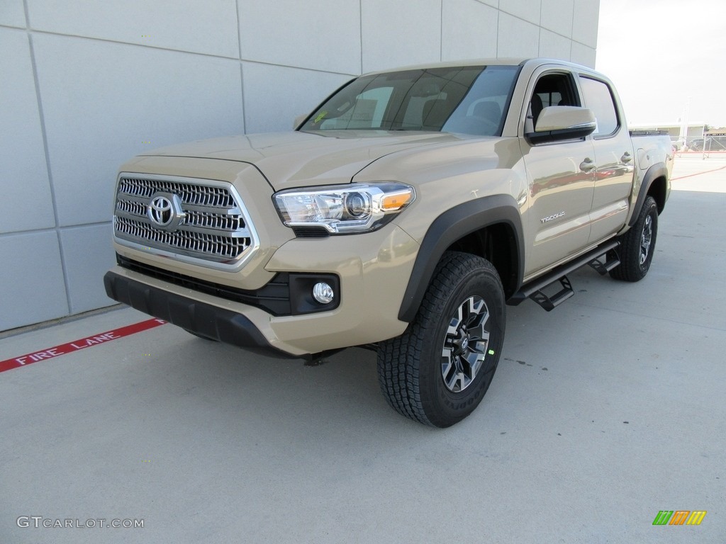 Quicksand 2017 Toyota Tacoma TRD Off Road Double Cab 4x4 Exterior Photo #116009427