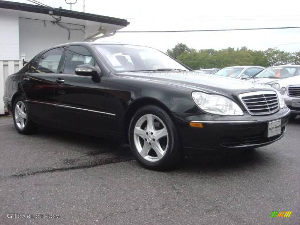 2004 S 430 Sedan - Black / Charcoal photo #7