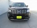 2017 Shadow Black Ford Explorer Limited  photo #8