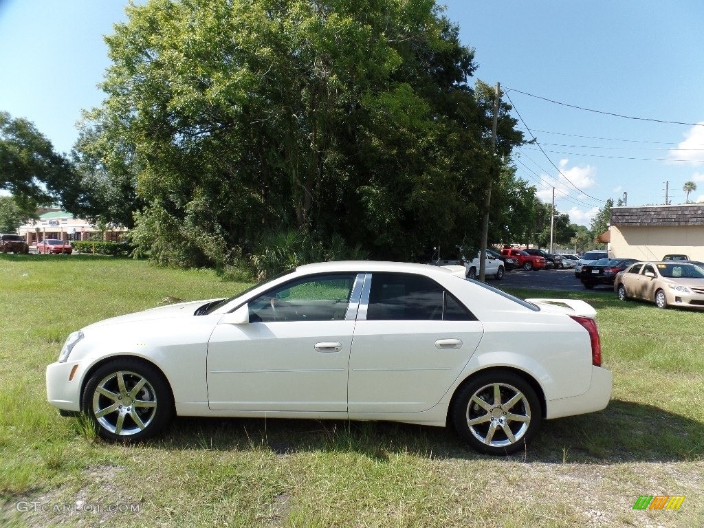 2005 CTS Sedan - White Diamond / Light Neutral photo #2