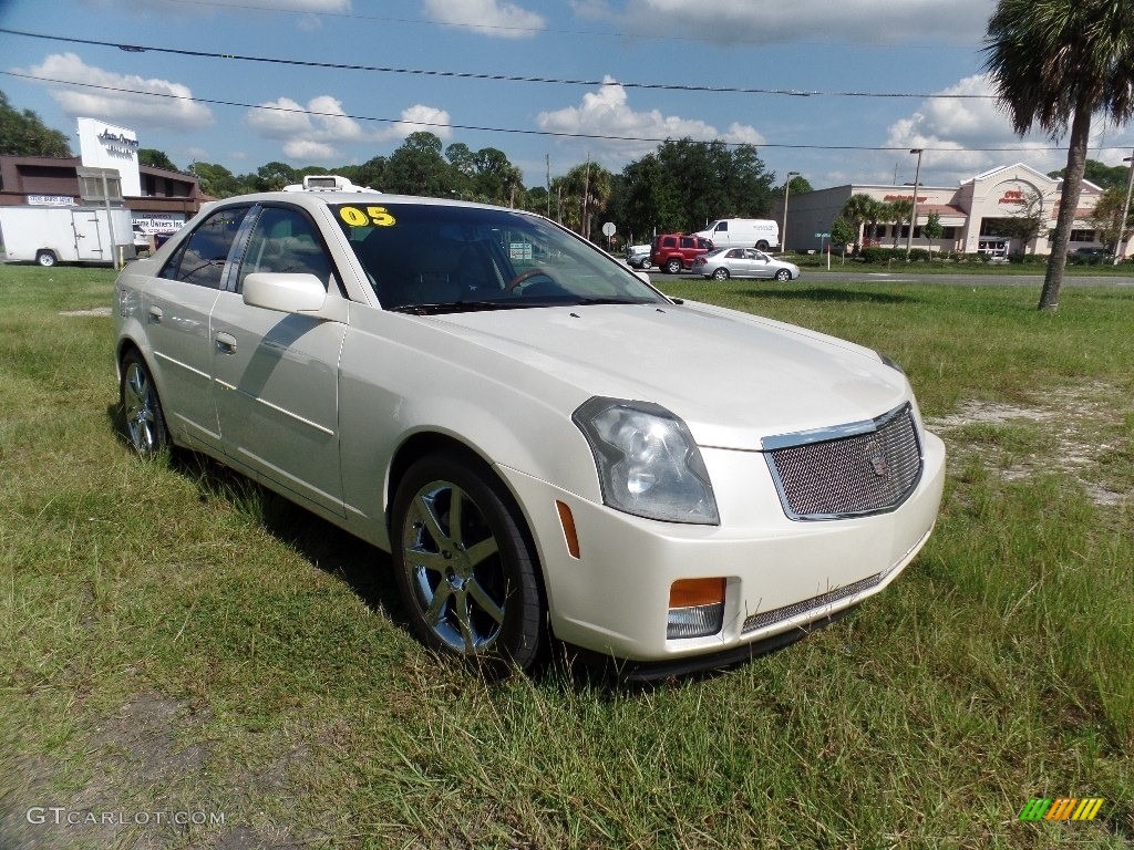 2005 CTS Sedan - White Diamond / Light Neutral photo #10