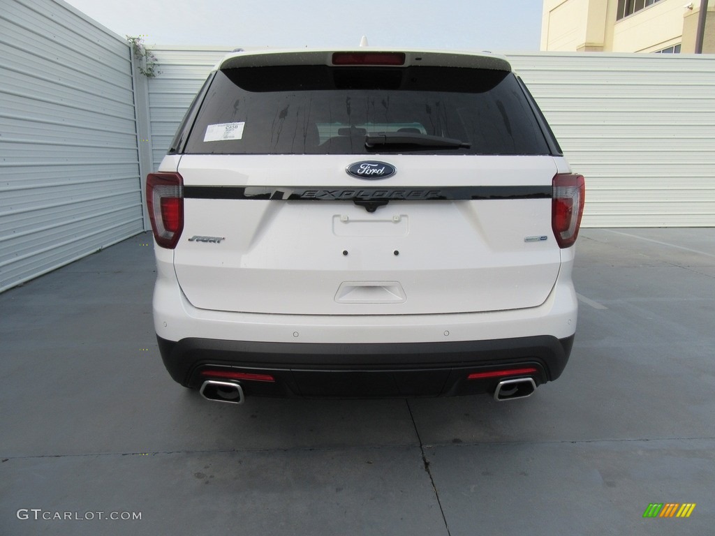 2017 Explorer Sport 4WD - White Platinum / Ebony Black photo #5