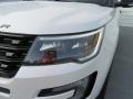2017 White Platinum Ford Explorer Sport 4WD  photo #9