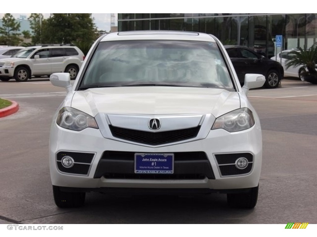 2012 RDX Technology - Bellanova White Pearl / Taupe photo #2