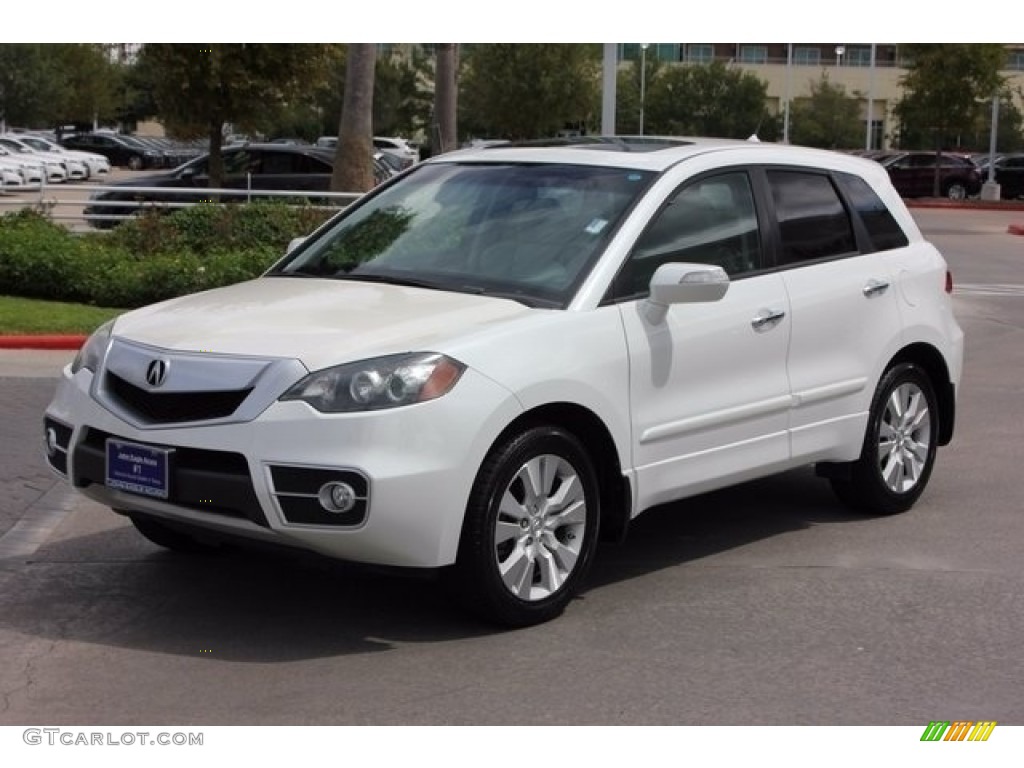 2012 RDX Technology - Bellanova White Pearl / Taupe photo #3