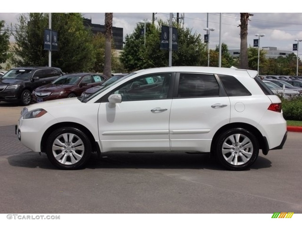 2012 RDX Technology - Bellanova White Pearl / Taupe photo #4