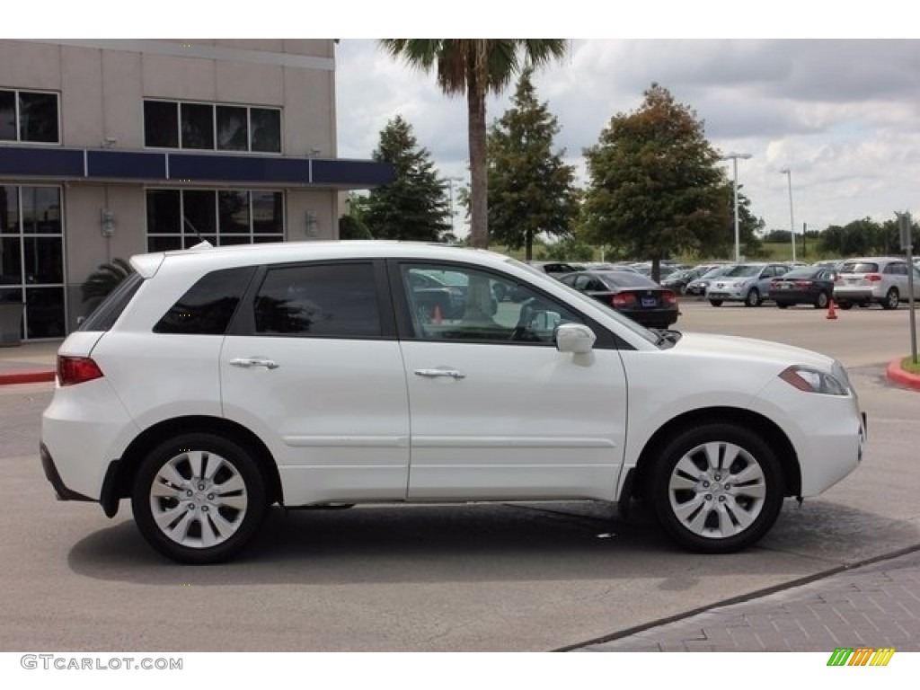 2012 RDX Technology - Bellanova White Pearl / Taupe photo #8