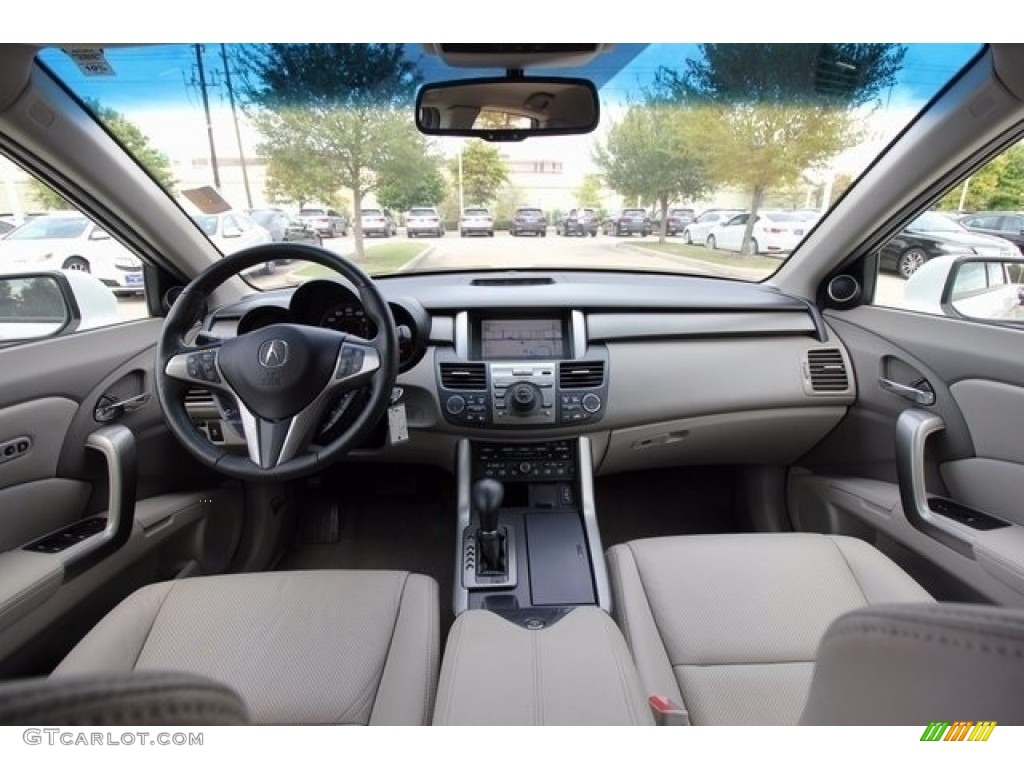 2012 RDX Technology - Bellanova White Pearl / Taupe photo #9