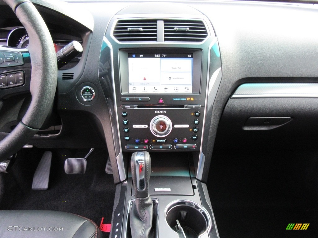 2017 Explorer Sport 4WD - White Platinum / Ebony Black photo #29