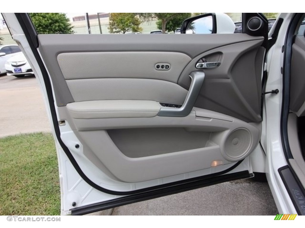 2012 RDX Technology - Bellanova White Pearl / Taupe photo #15