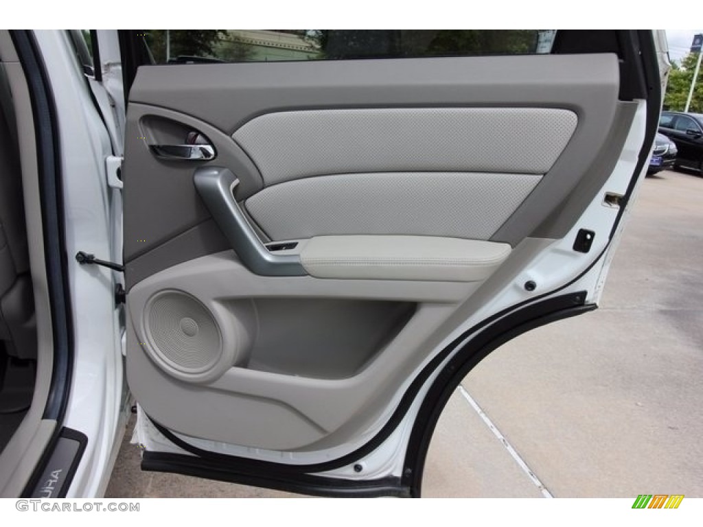 2012 RDX Technology - Bellanova White Pearl / Taupe photo #22