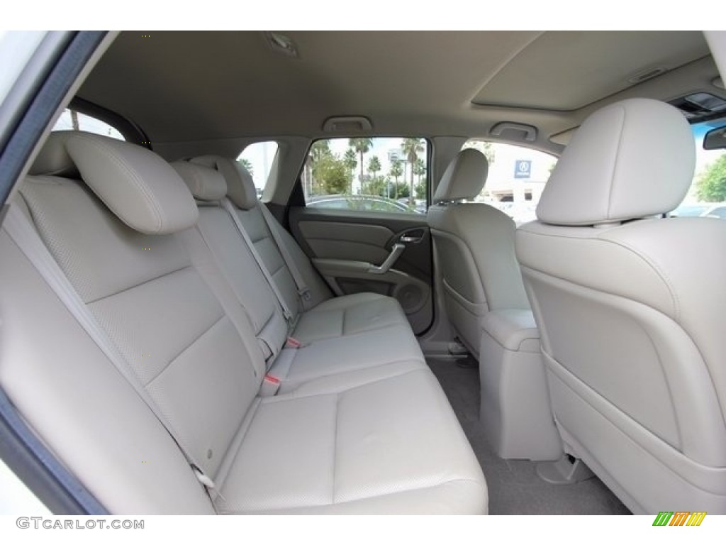 2012 RDX Technology - Bellanova White Pearl / Taupe photo #23