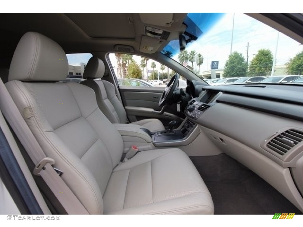 2012 RDX Technology - Bellanova White Pearl / Taupe photo #26