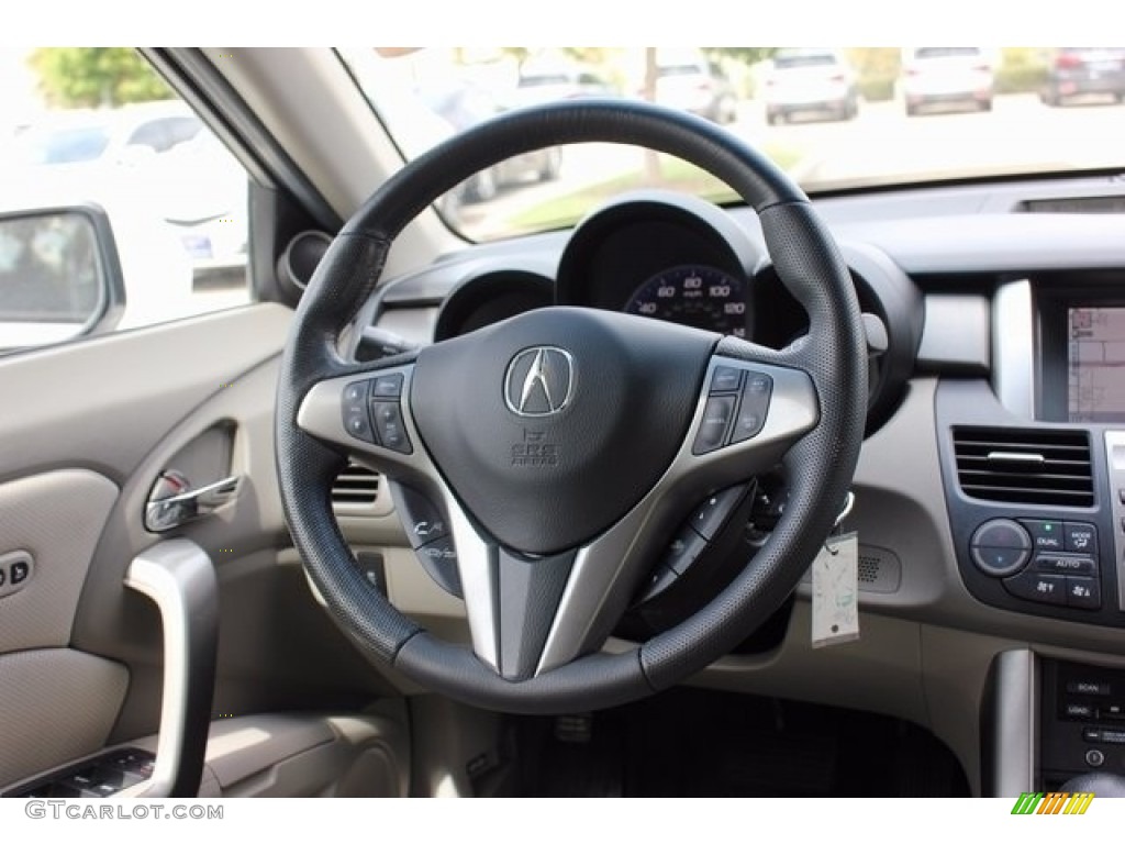 2012 RDX Technology - Bellanova White Pearl / Taupe photo #29