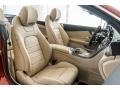 Silk Beige/Black Interior Photo for 2017 Mercedes-Benz C #116011968