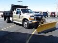 2000 Harvest Gold Metallic Ford F350 Super Duty XLT SuperCab Chassis  photo #6