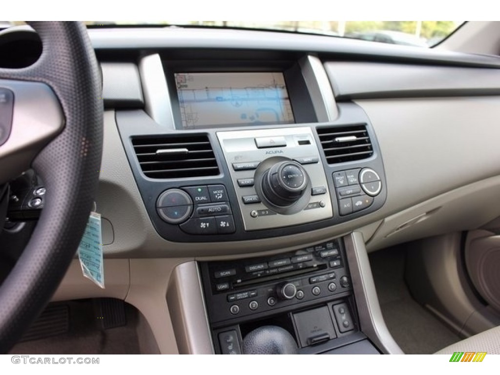 2012 RDX Technology - Bellanova White Pearl / Taupe photo #35