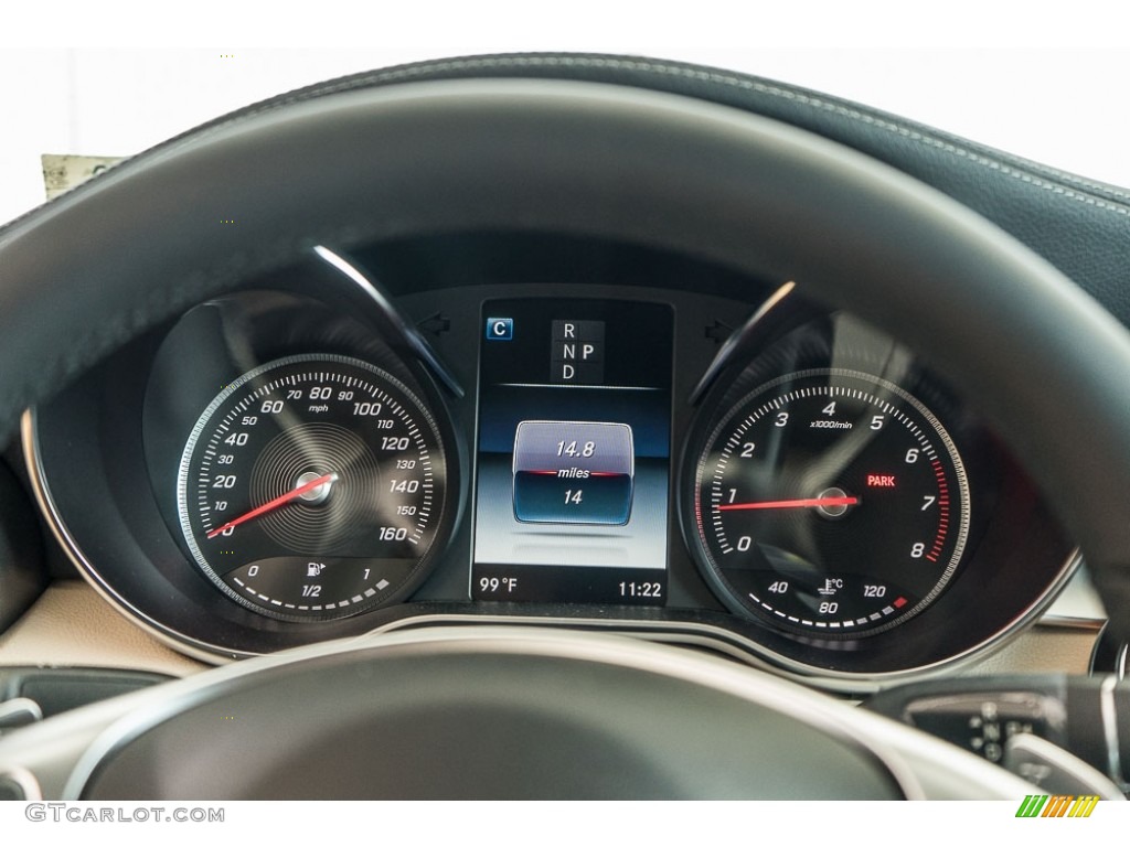 2017 Mercedes-Benz C 300 Cabriolet Gauges Photo #116012076