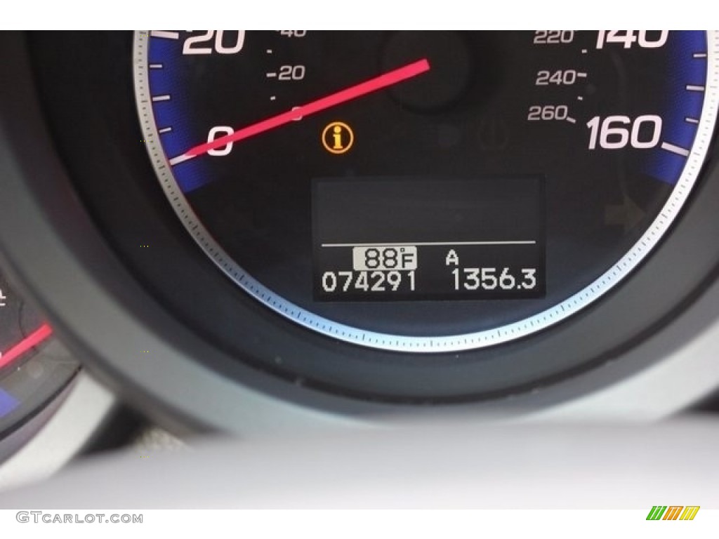 2012 RDX Technology - Bellanova White Pearl / Taupe photo #43