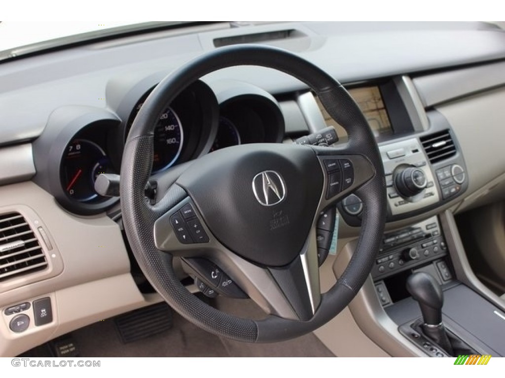 2012 RDX Technology - Bellanova White Pearl / Taupe photo #44