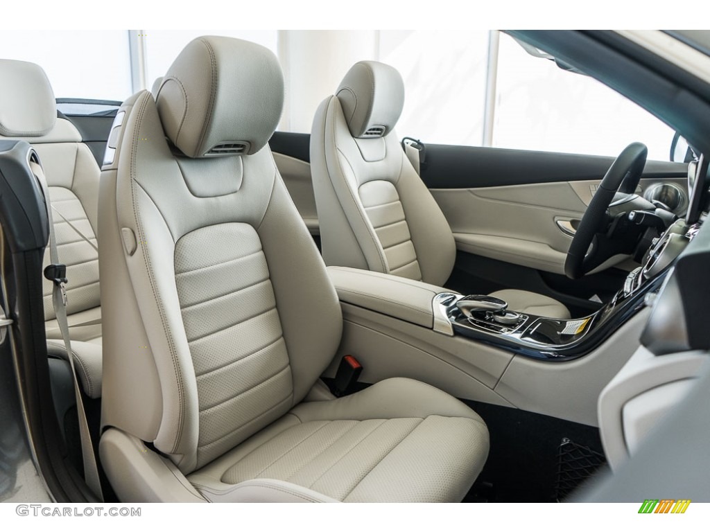 Crystal Grey/Black Interior 2017 Mercedes-Benz C 300 Cabriolet Photo #116012250