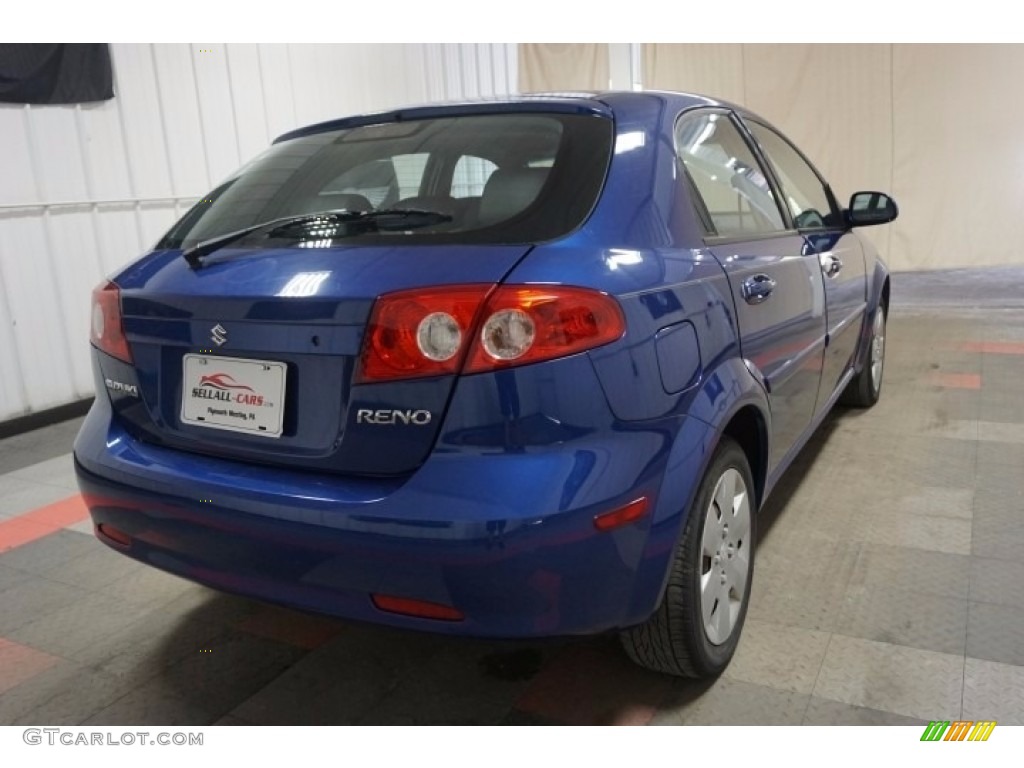 2008 Reno  - Cobalt Blue Metallic / Grey photo #8