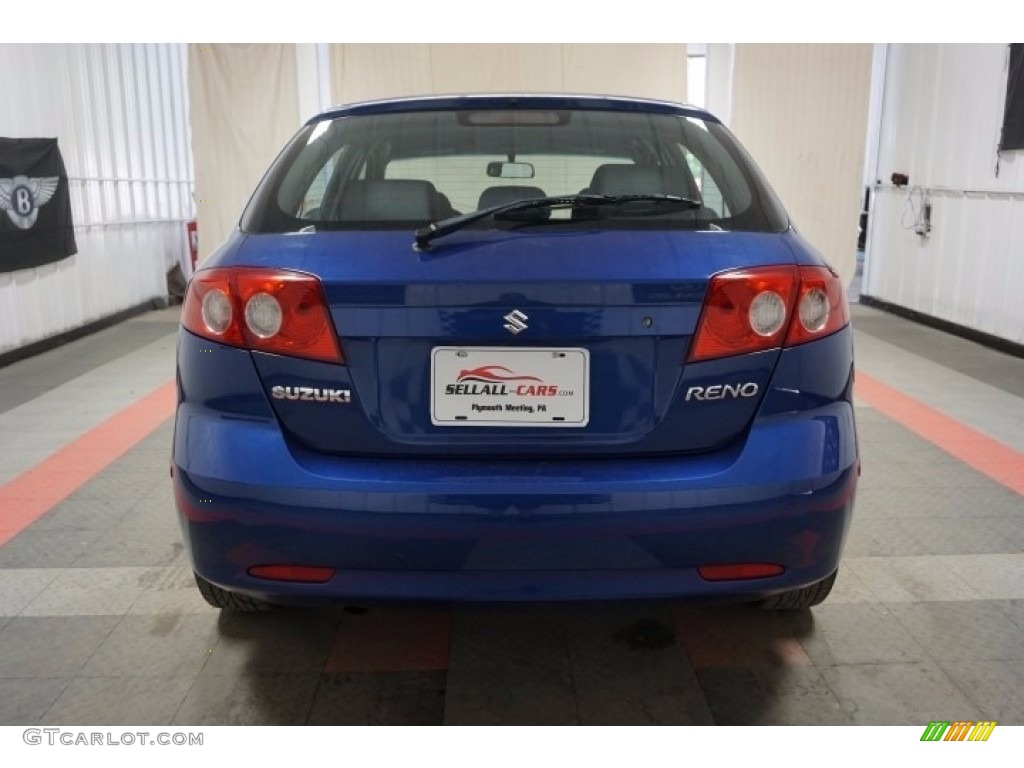 2008 Reno  - Cobalt Blue Metallic / Grey photo #9