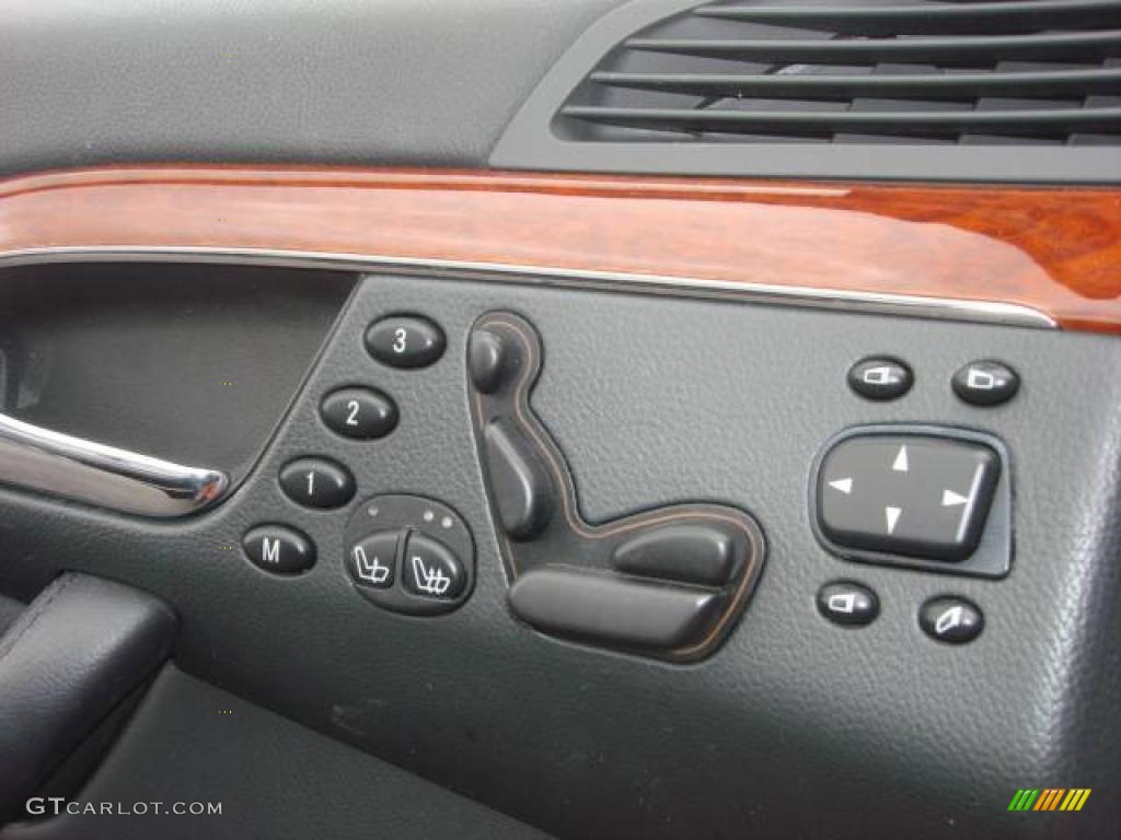 2004 S 430 Sedan - Black / Charcoal photo #13