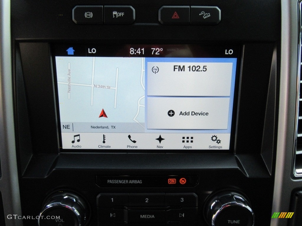 2017 Ford F250 Super Duty Lariat Crew Cab 4x4 Navigation Photo #116013321