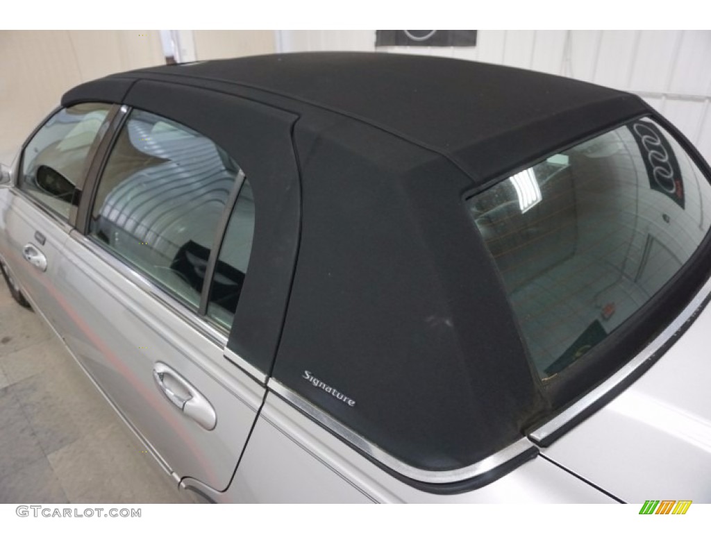 2003 Town Car Signature - Silver Birch Metallic / Dark Stone/Medium Light Stone photo #59