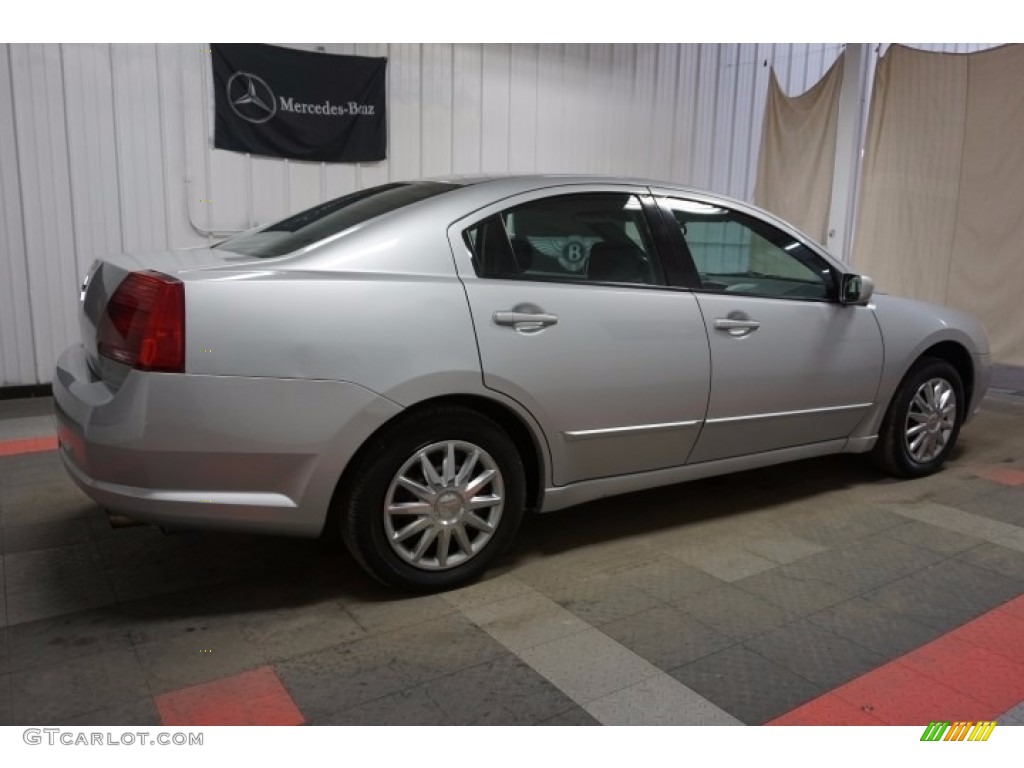 2006 Galant ES - Liquid Silver Metallic / Gray photo #7