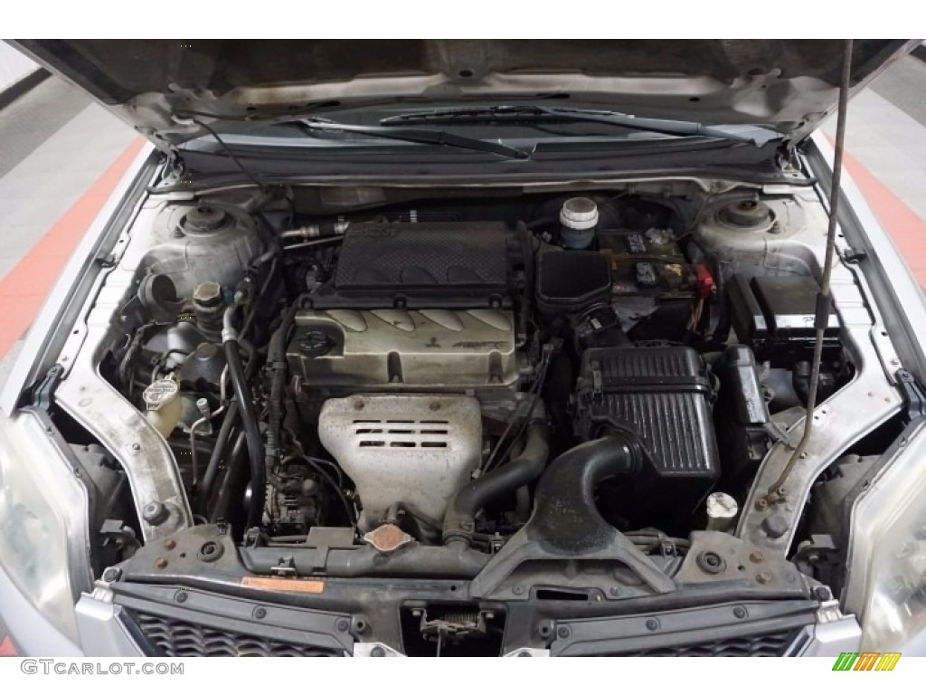2006 Galant ES - Liquid Silver Metallic / Gray photo #38