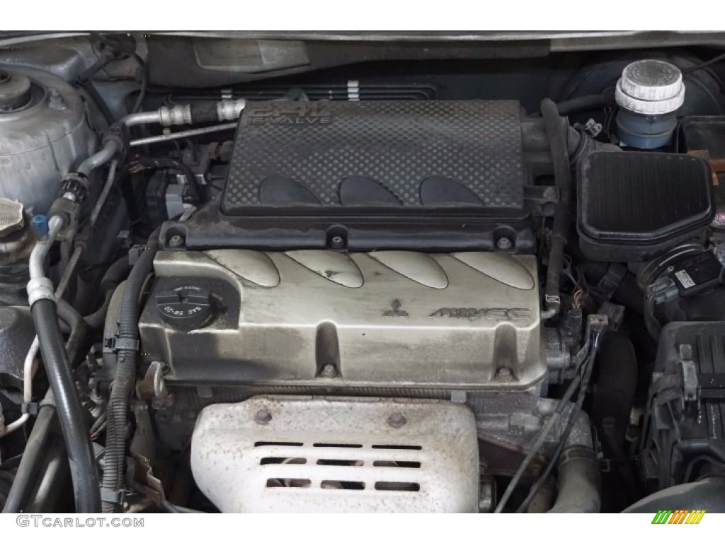 2006 Galant ES - Liquid Silver Metallic / Gray photo #39