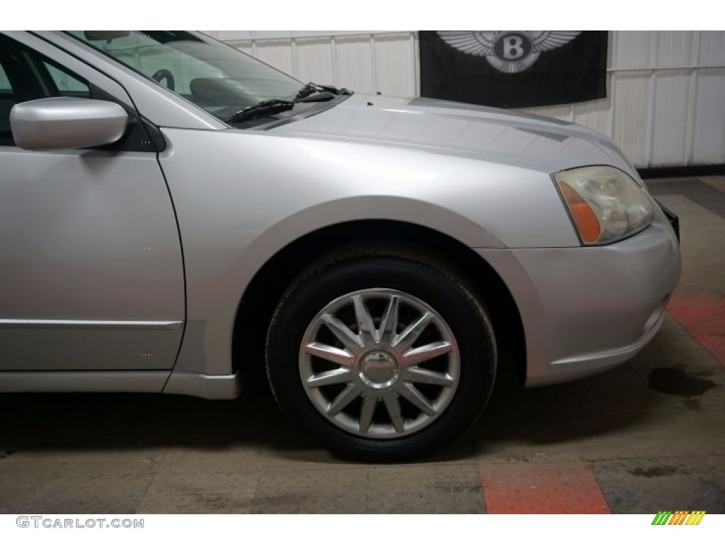 2006 Galant ES - Liquid Silver Metallic / Gray photo #41