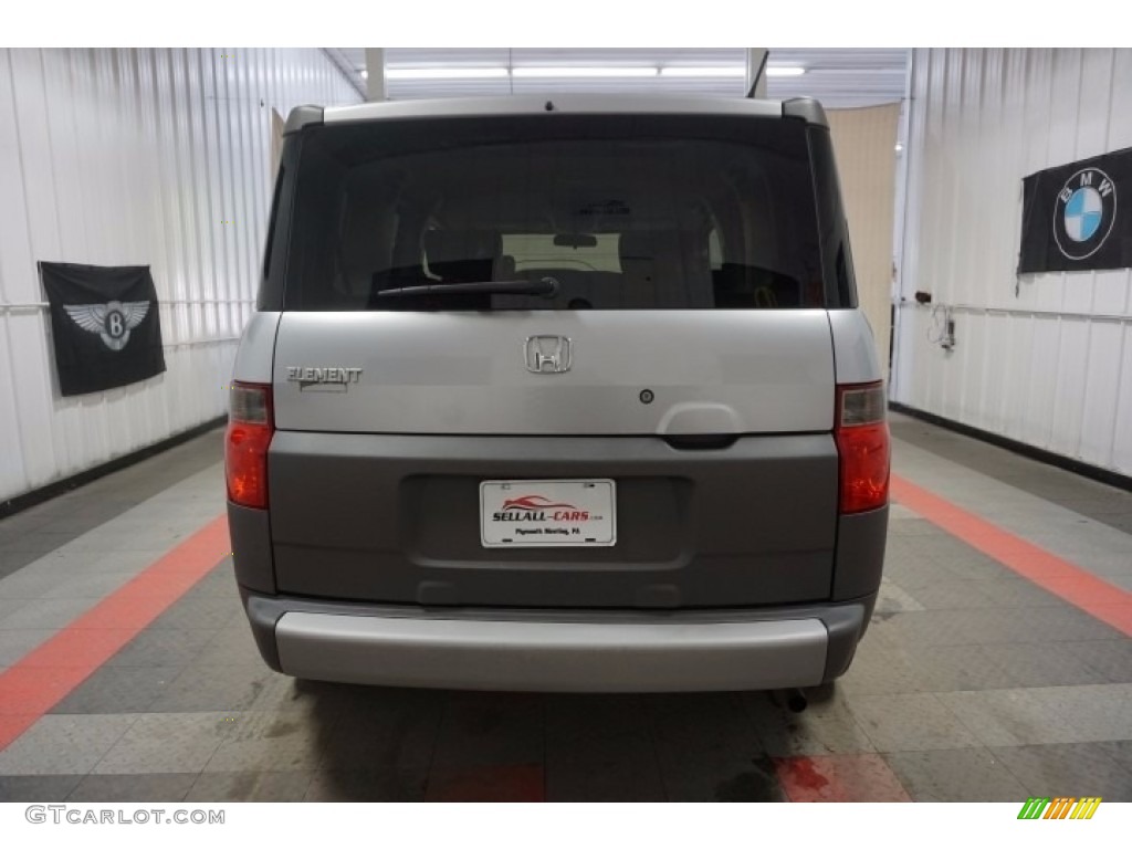 2003 Element EX AWD - Satin Silver Metallic / Black photo #9