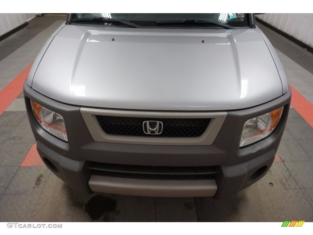 2003 Element EX AWD - Satin Silver Metallic / Black photo #39